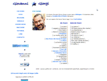 Tablet Screenshot of giovannigiorgi.it